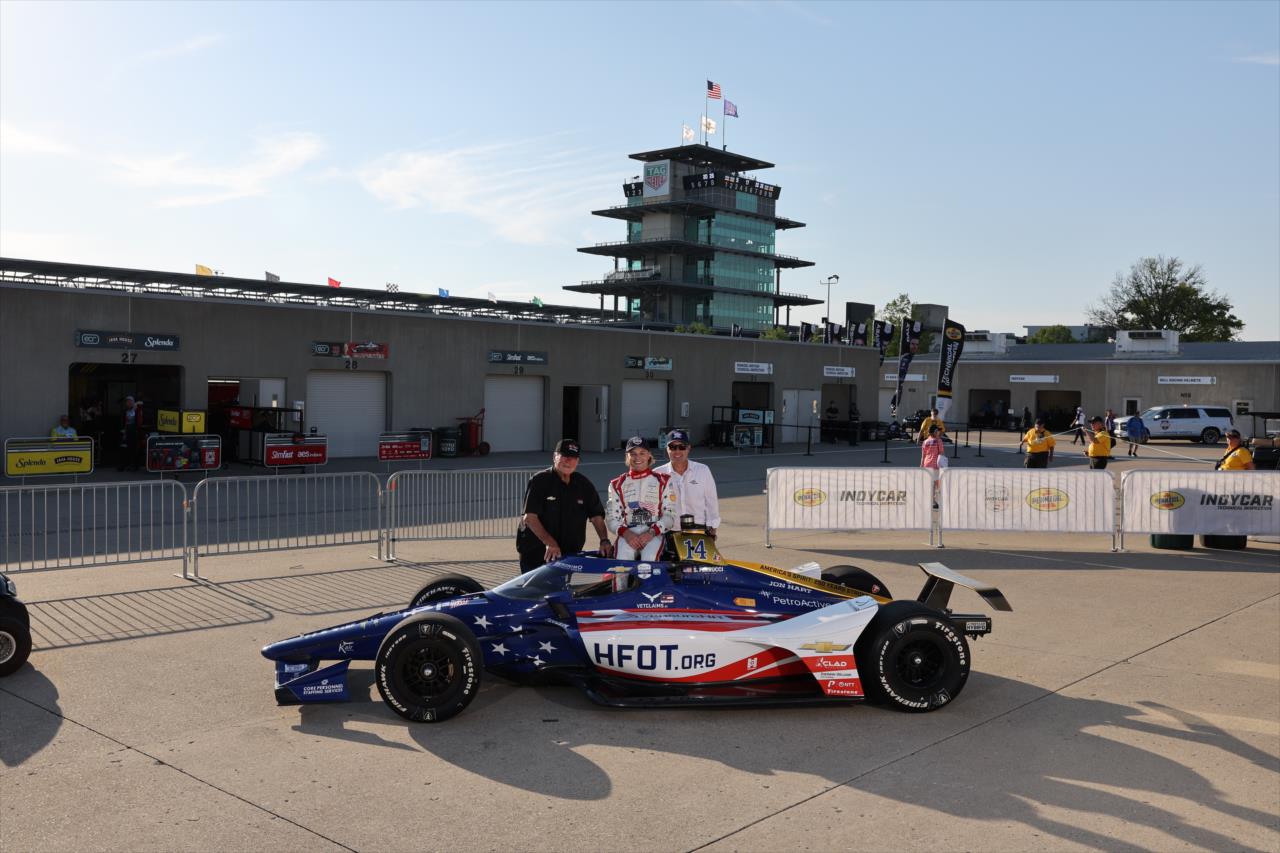 Santino Ferrucci - Indianapolis 500 Qualification Photo - By: Travis Hinkle -- Photo by: Travis Hinkle